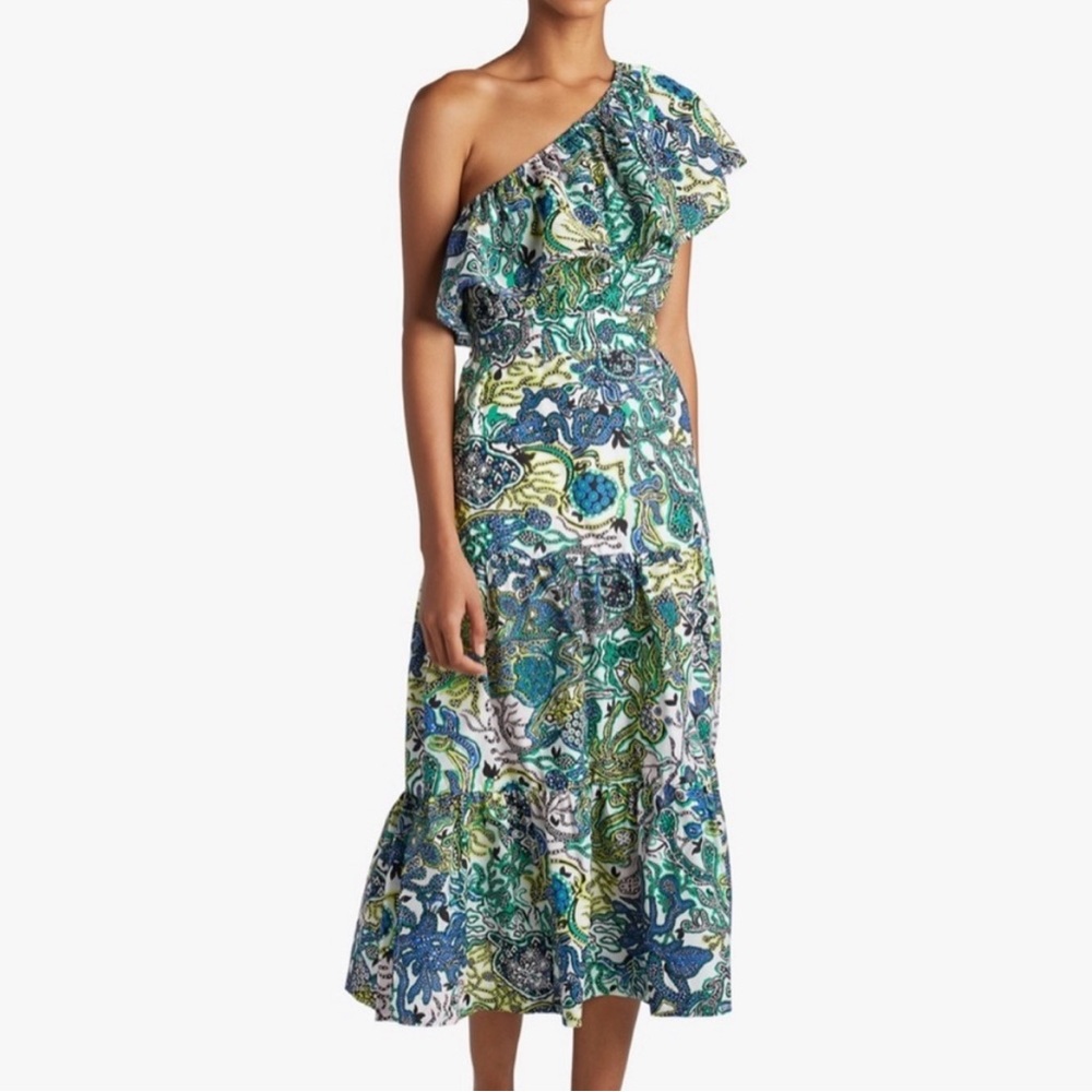 ALC one shoulder dress
